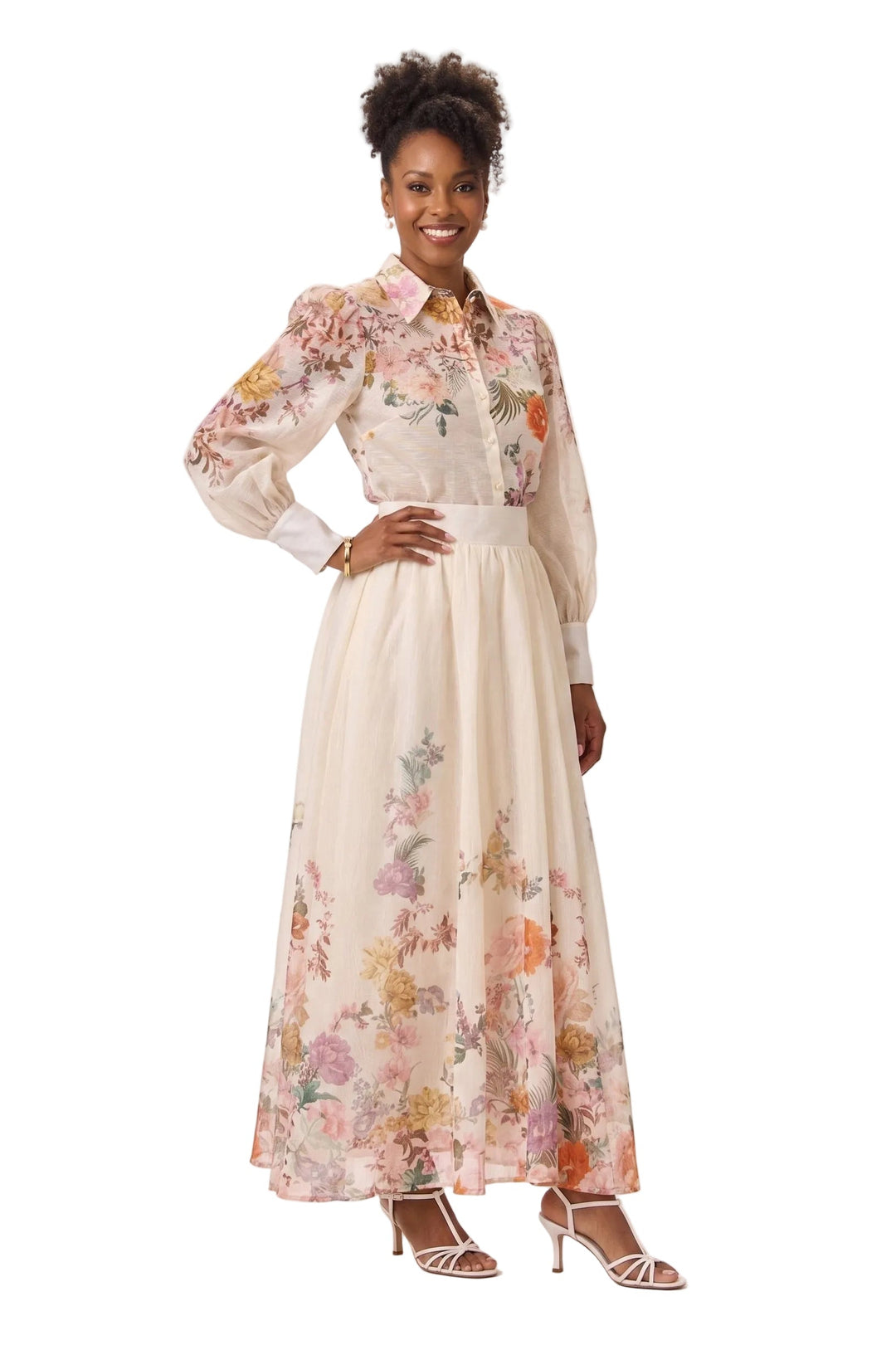 Floral Fantasy Skirtset by Studio EY