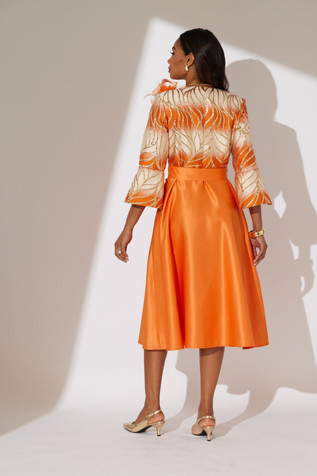 orange boutique dresses Vargas Orange Mini Dress