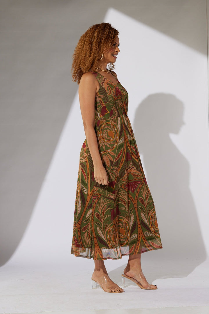 Boho Draped Maxi Dress by Studio EY - Especially Yours