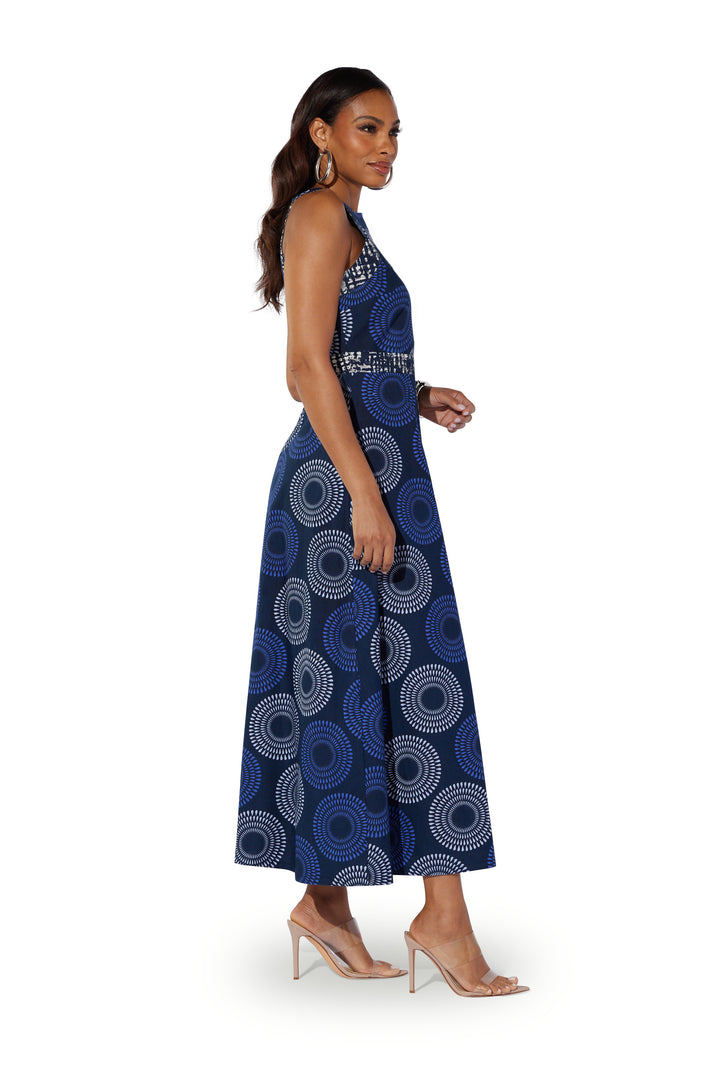 Tribal Halter Maxi Dress by Studio EY