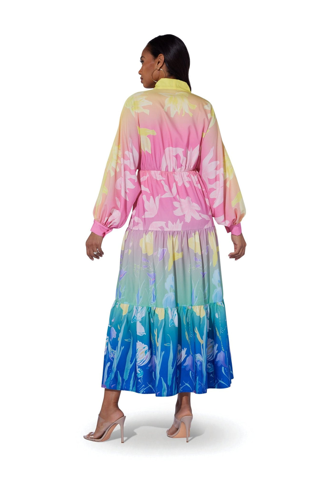 Neck - Tie Tiered Maxi Dress by Studio EY - Especially Yours