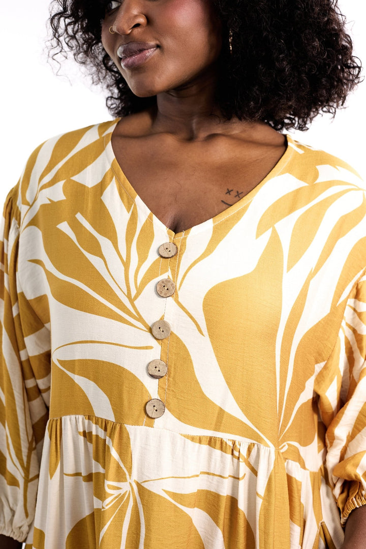 Botanical Tiered Maxi Dress by Studio EY - Especially Yours