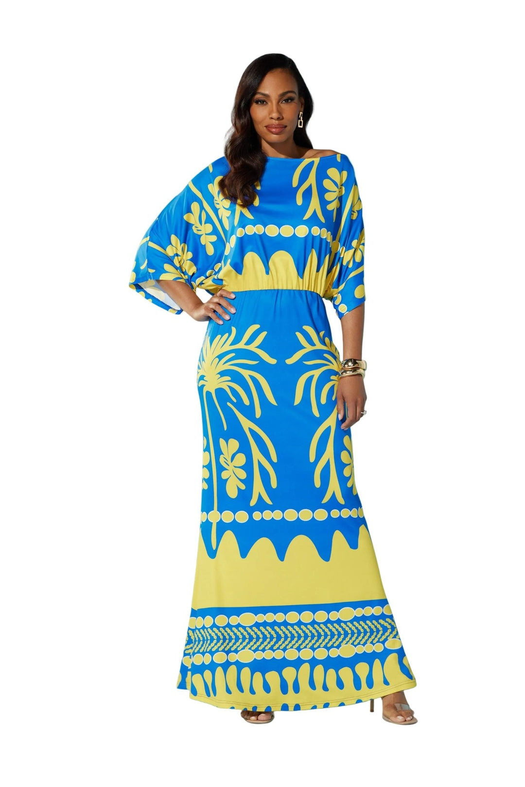 Island Off - Shoulder Maxi Skirtset by Studio EY - Especially Yours