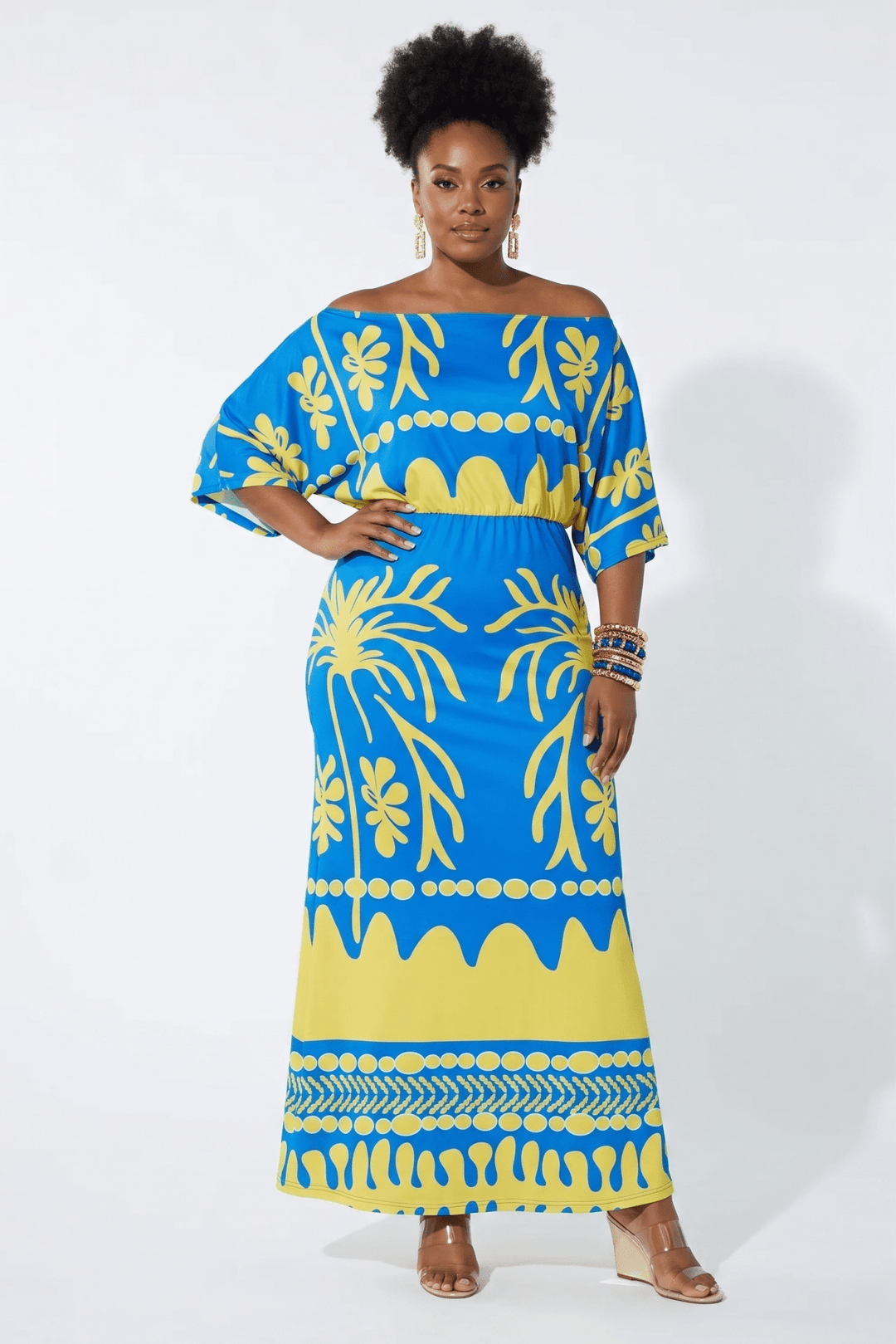 Island Off-Shoulder Maxi Skirtset by Studio EY - Especially Yours