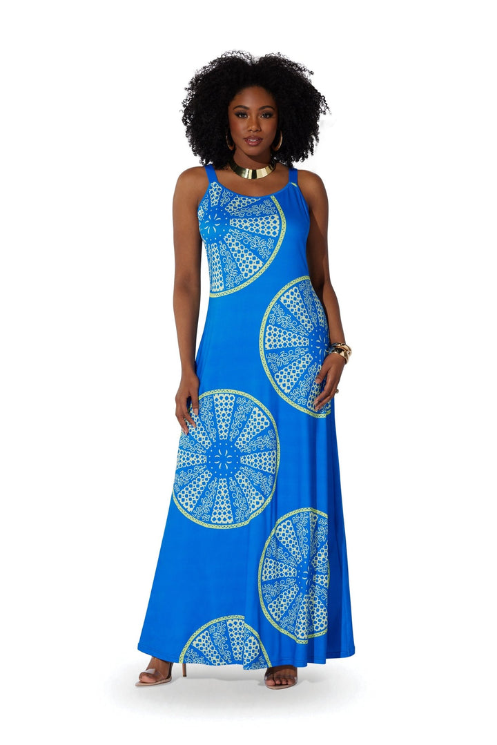 Mandala Print Maxi Dress by Studio EY - Especially Yours