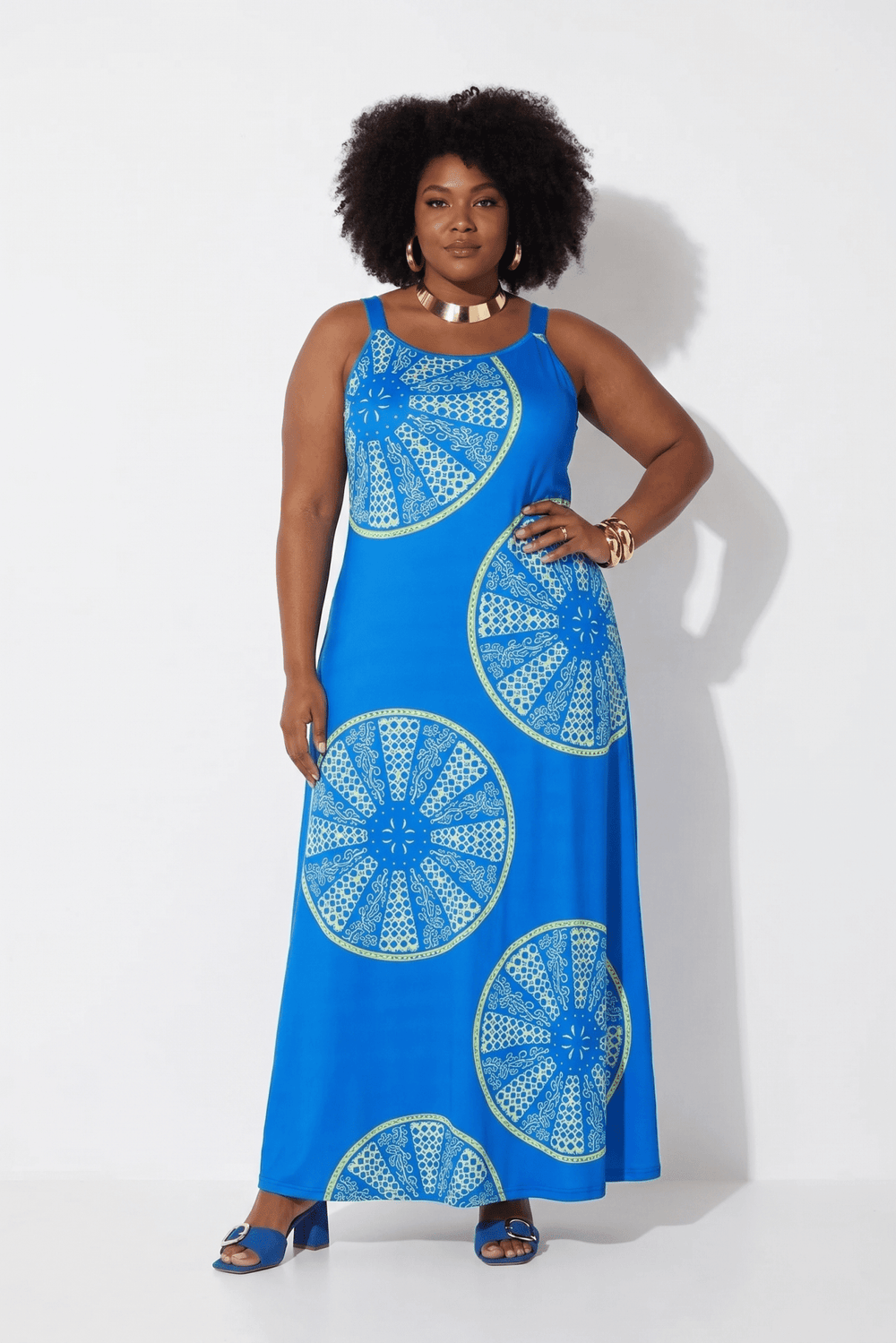Mandala Print Maxi Dress by Studio EY - Especially Yours