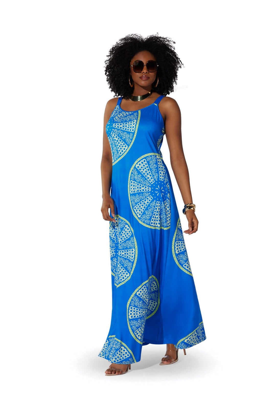 Mandala Print Maxi Dress by Studio EY - Especially Yours