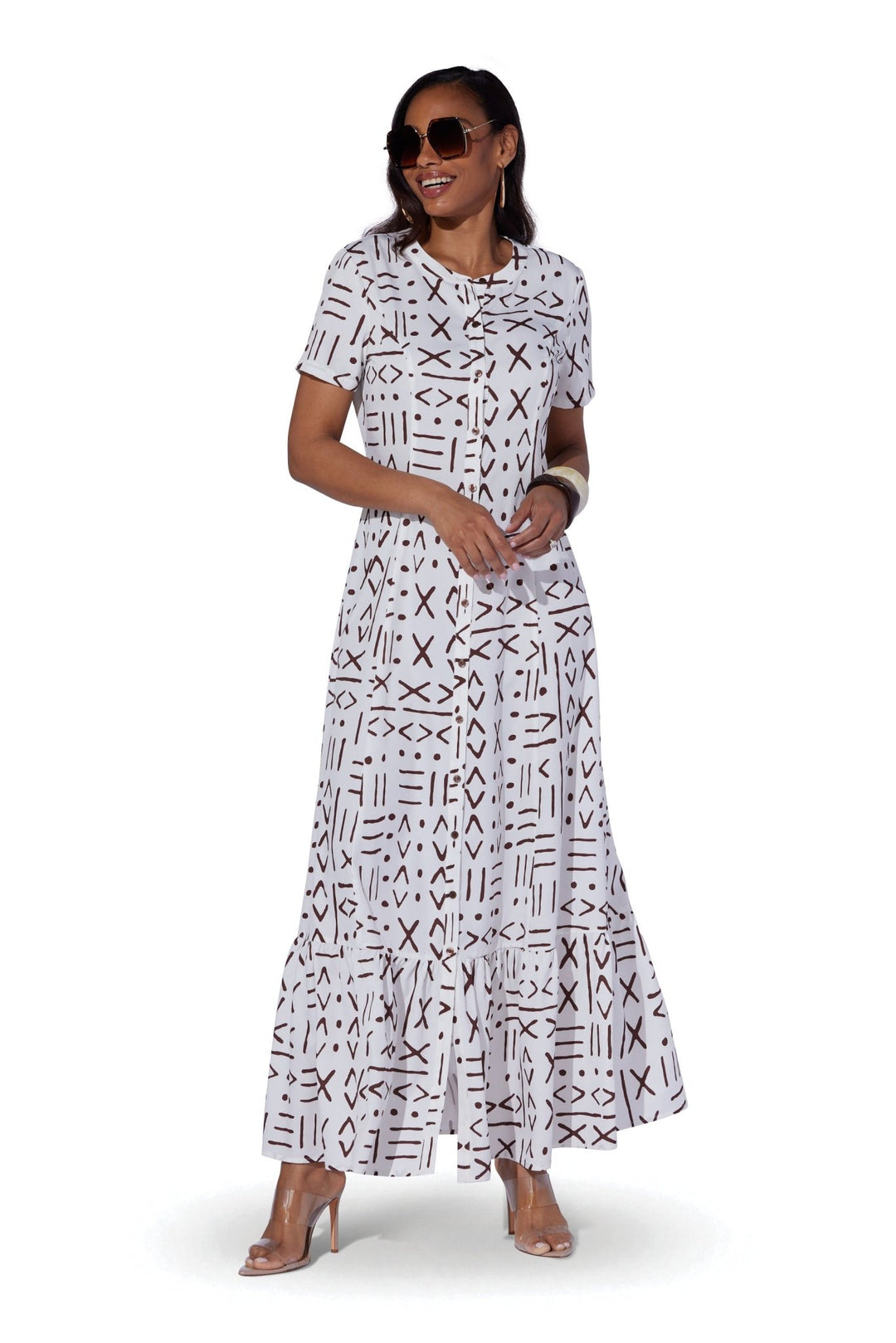 Batik Maxi Shirtdress by Studio EY - Especially Yours