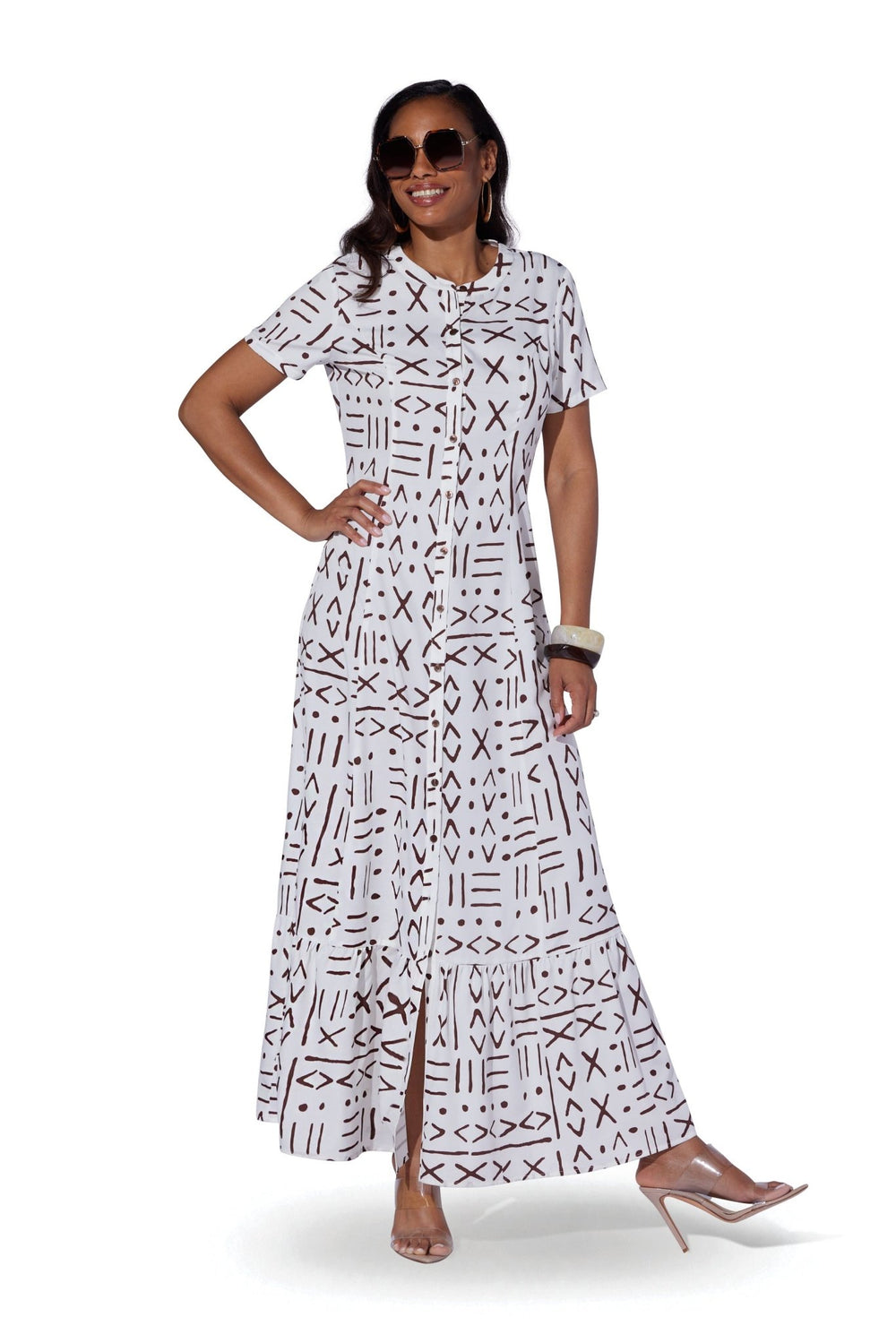 Batik Maxi Shirtdress by Studio EY - Especially Yours