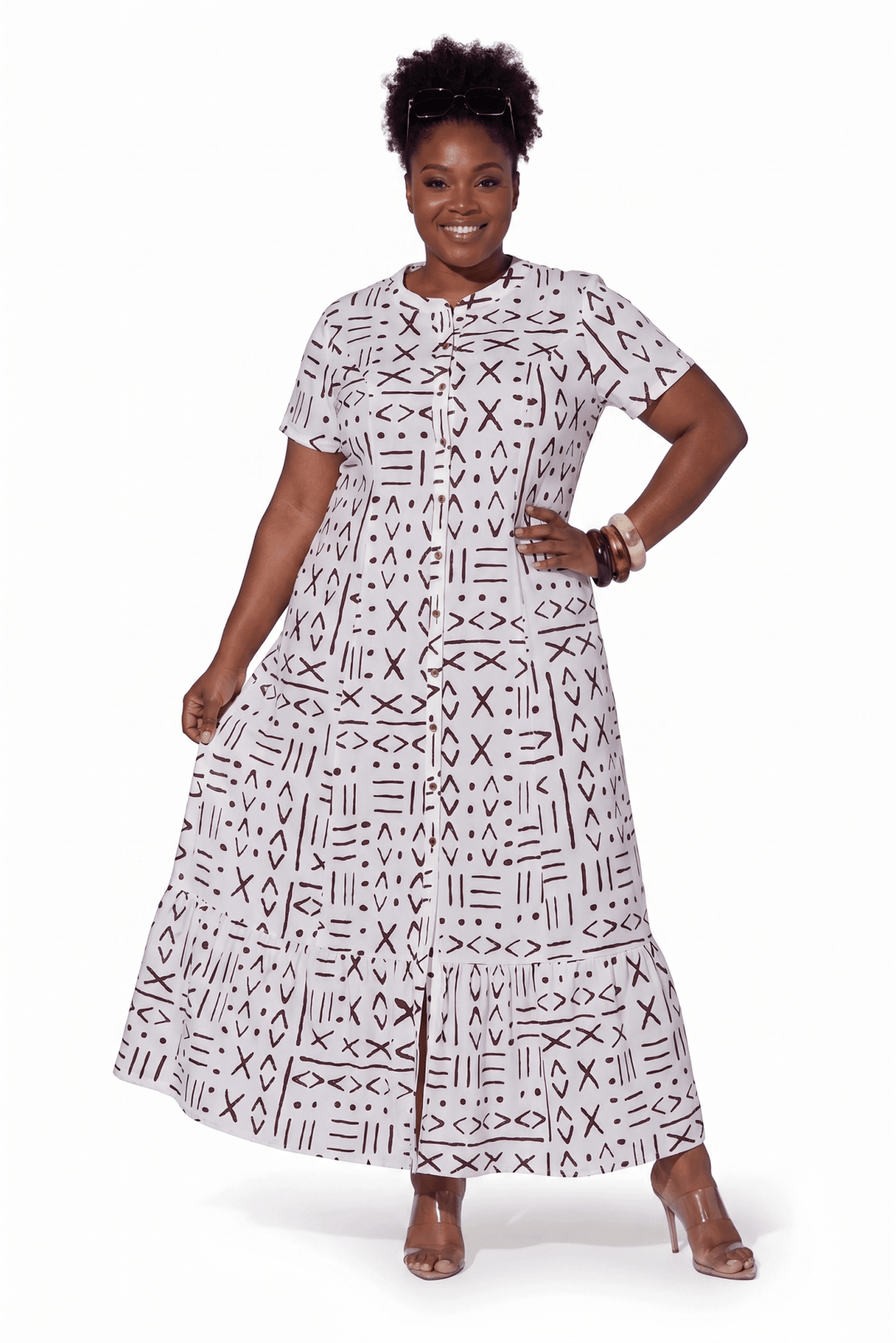 Batik Maxi Shirtdress by Studio EY - Especially Yours