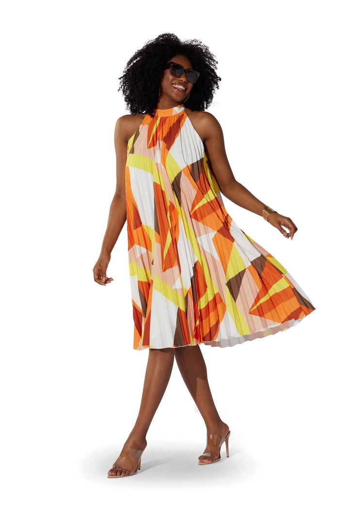 Geo Trapeze Midi Dress by Studio EY - Especially Yours