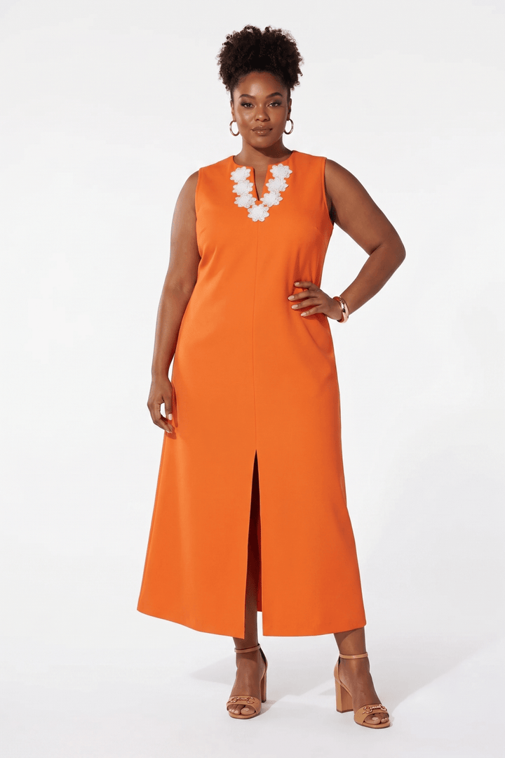 Embroidered Flowers Maxi Dress by Studio EY - Especially Yours