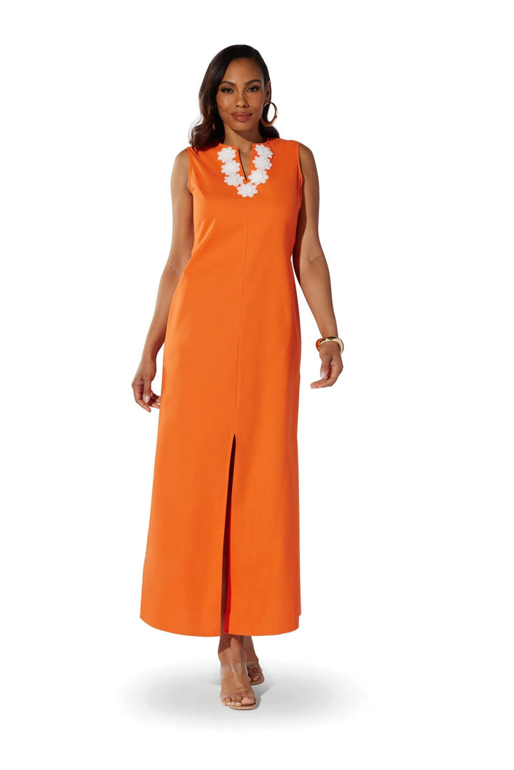 Embroidered Flowers Maxi Dress by Studio EY - Especially Yours