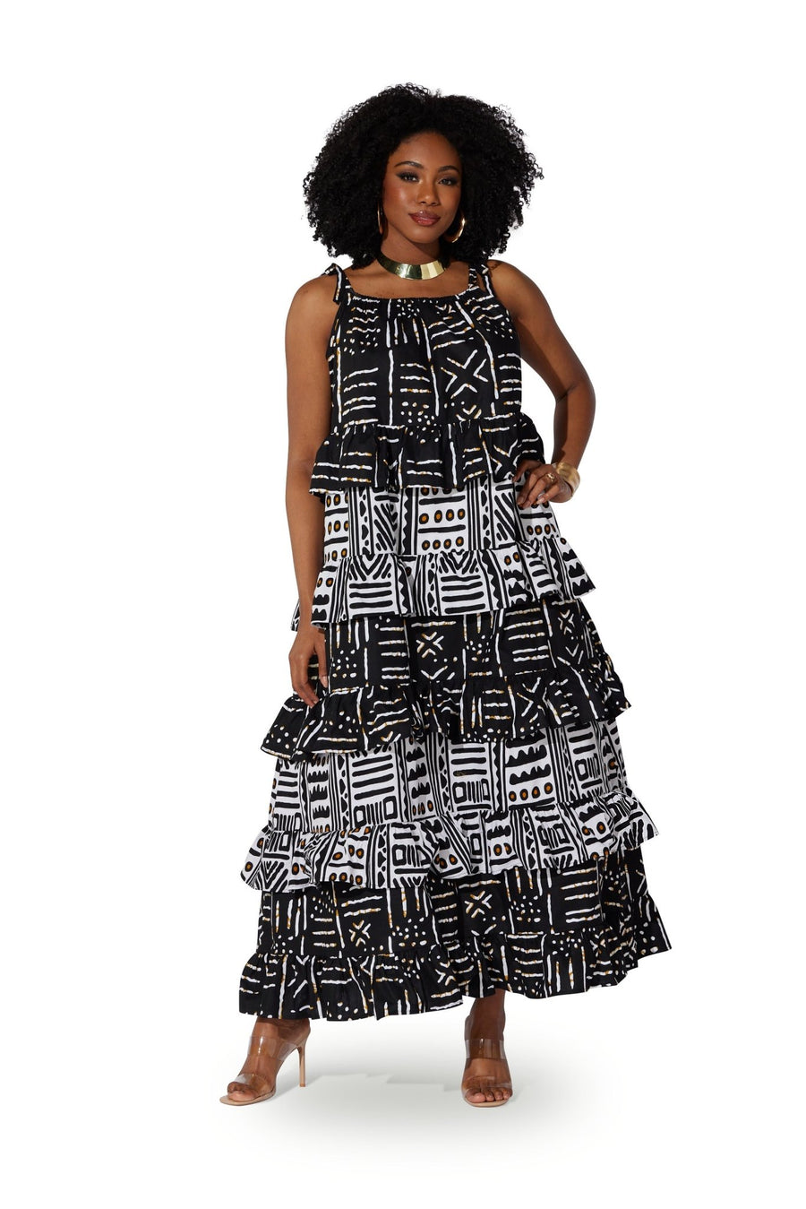 Batik Tiered Maxi Dress by Studio EY - Especially Yours