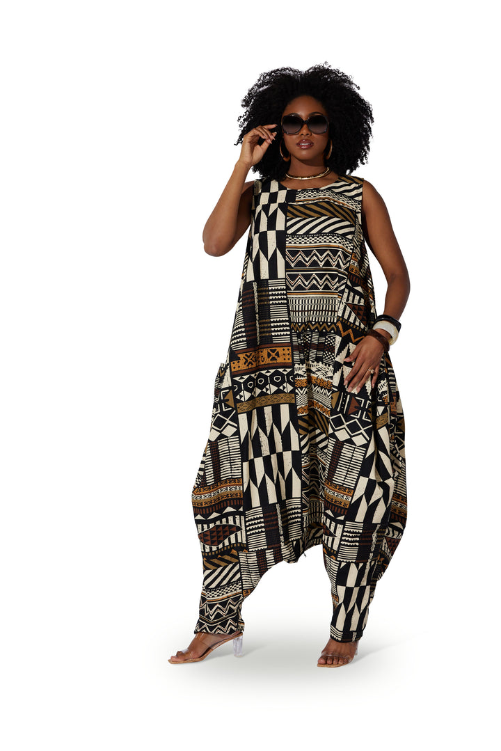 Cultural Convertible Jumpsuit Dress by Studio EY