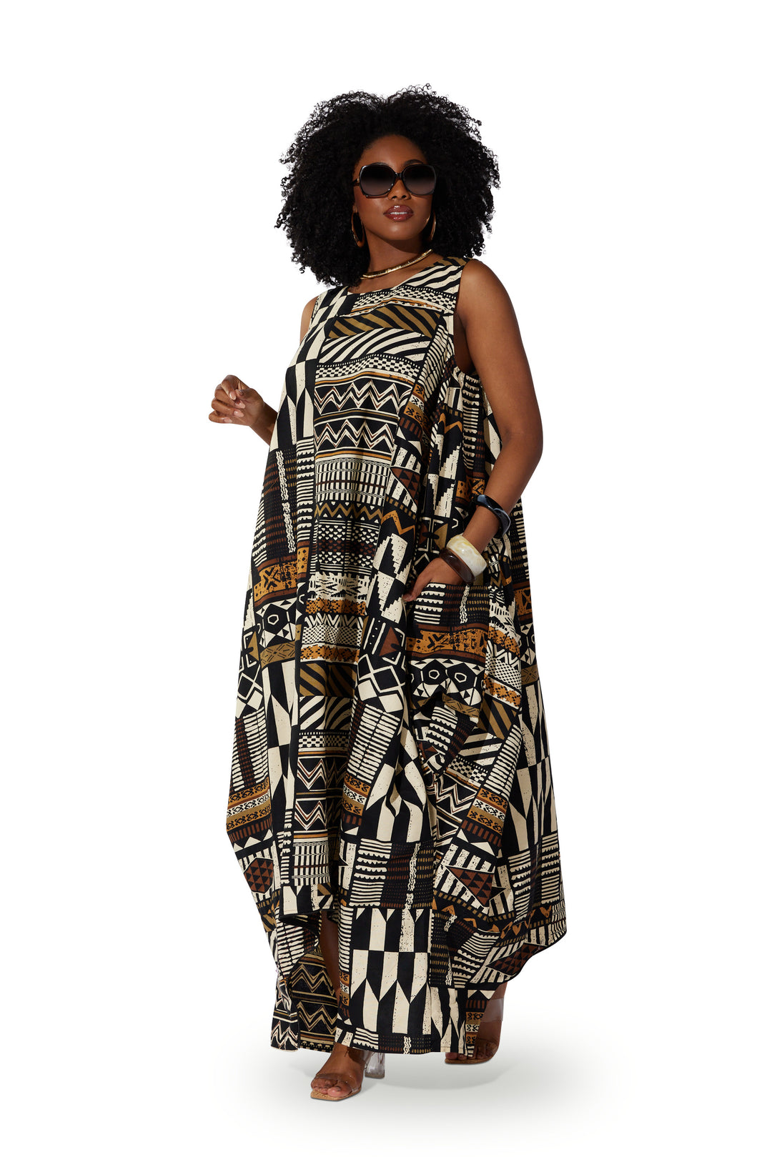 Cultural Convertible Jumpsuit Dress by Studio EY