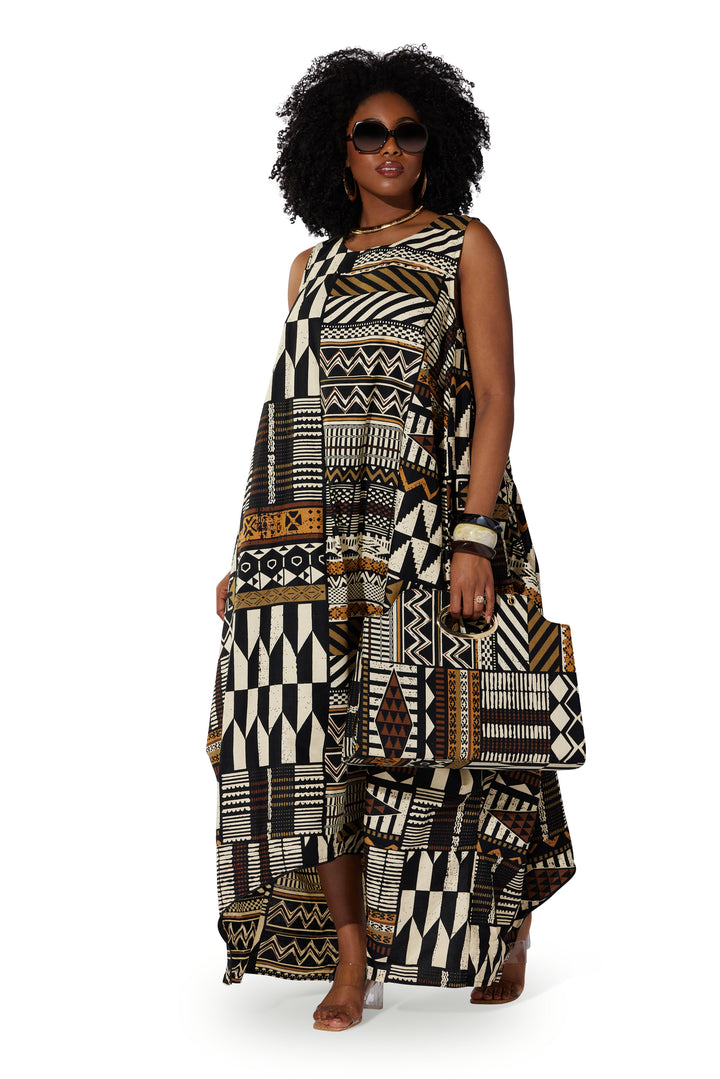 Cultural Convertible Jumpsuit Dress by Studio EY