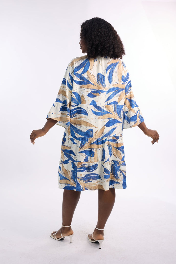 Floral Tiered Midi Shirtdress by Studio EY - Especially Yours
