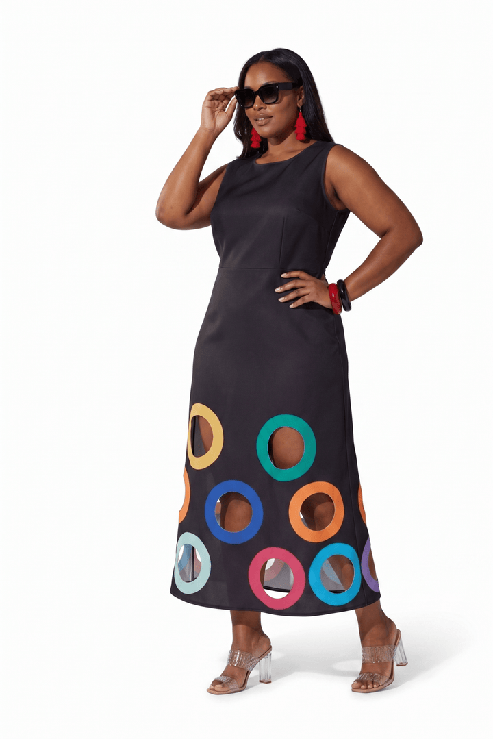 Circle Cutouts Maxi Dress by Studio EY - Especially Yours