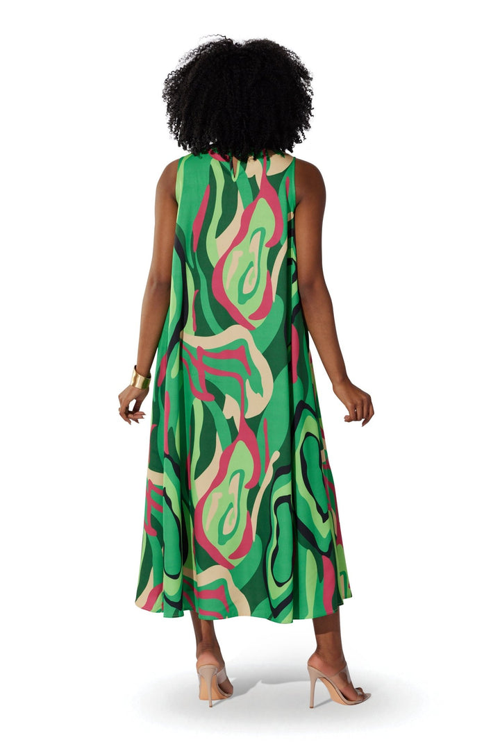 Abstract Swing Maxi Dress by Studio EY