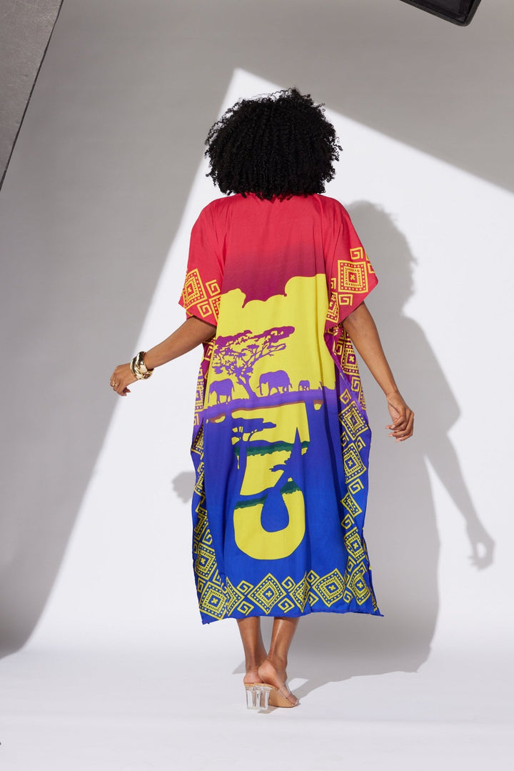 Elephant Safari Caftan by Studio EY - Especially Yours