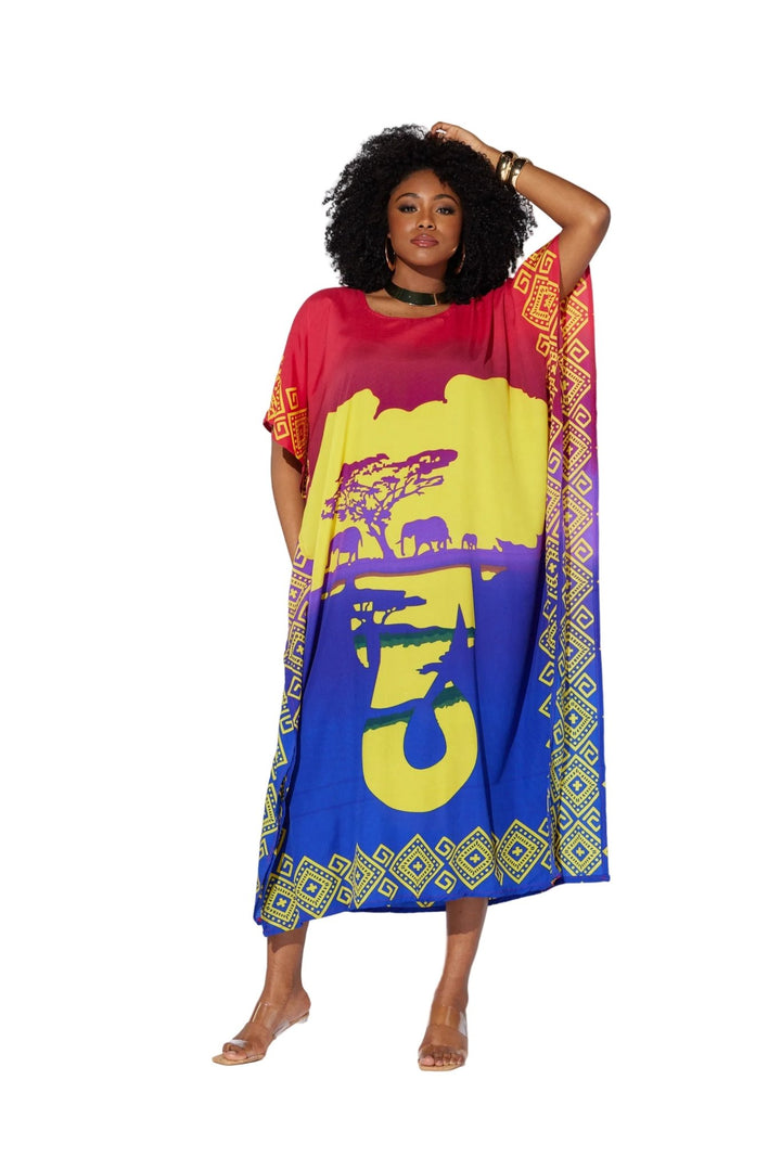 Elephant Safari Caftan by Studio EY - Especially Yours