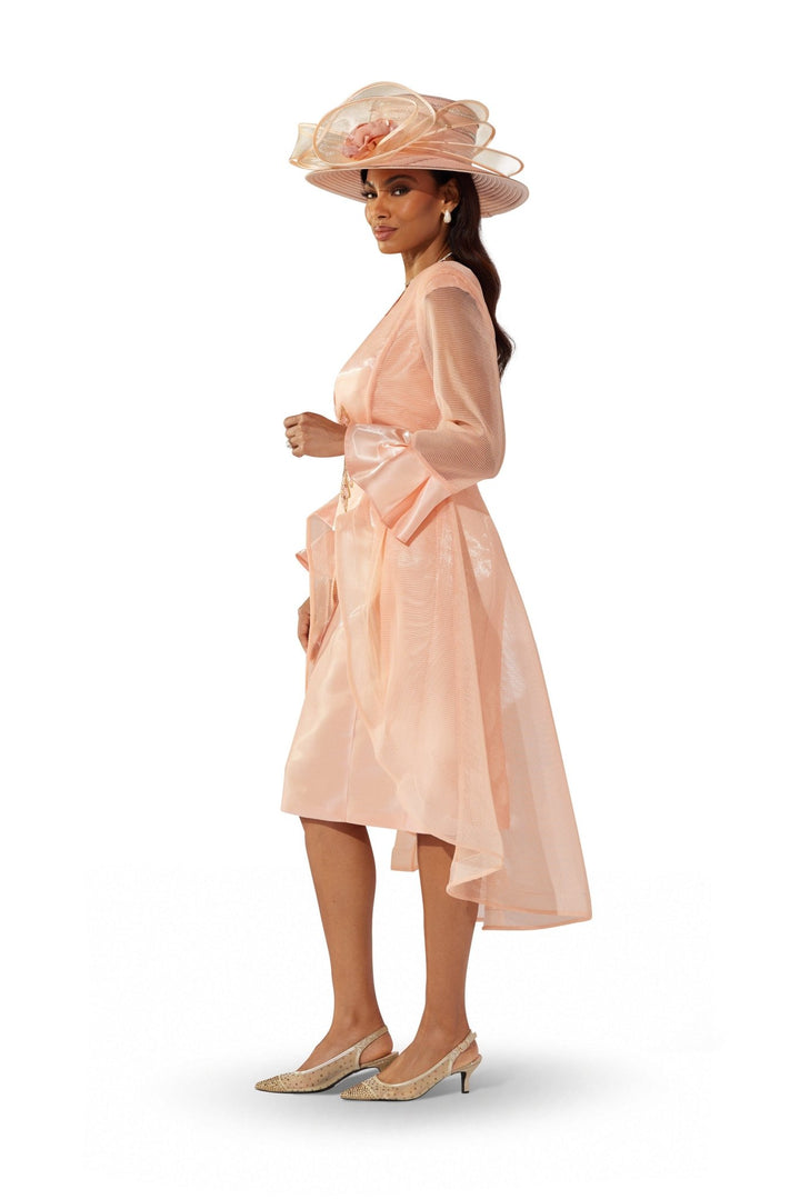 Jeweled Flowy Mesh Jacket Dress by EY Boutique