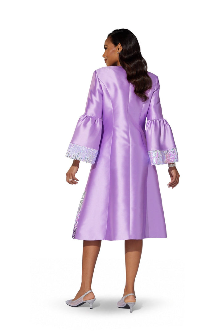 Sequin Trim Jacket Dress by EY Boutique