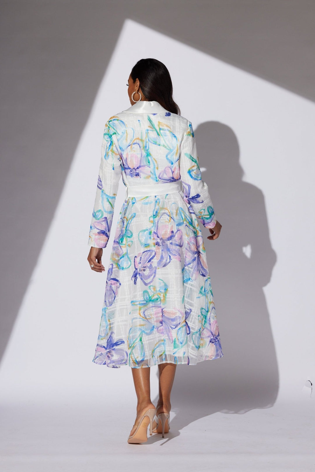 Pastel Floral Midi Shirtdress by EY Boutique - Especially Yours