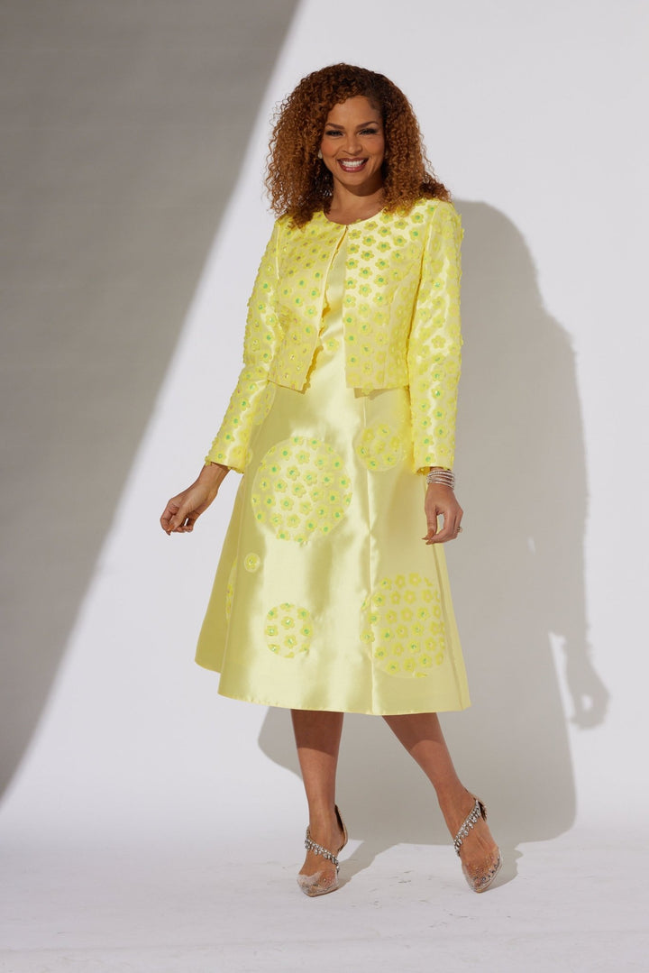 Sequin Daisies Jacket Dress by EY Boutique - Especially Yours