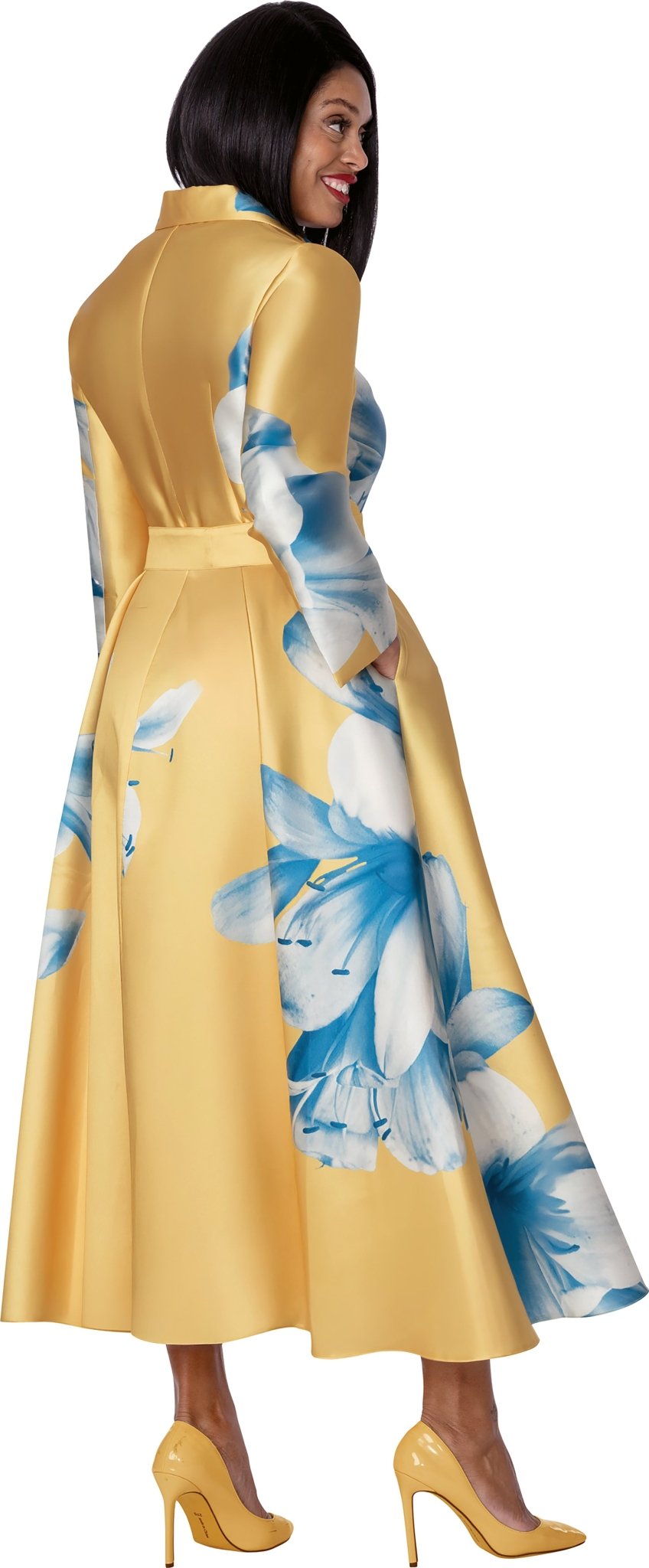 Orchard Tie - Waist Maxi Shirtdress by EY Boutique - Especially Yours