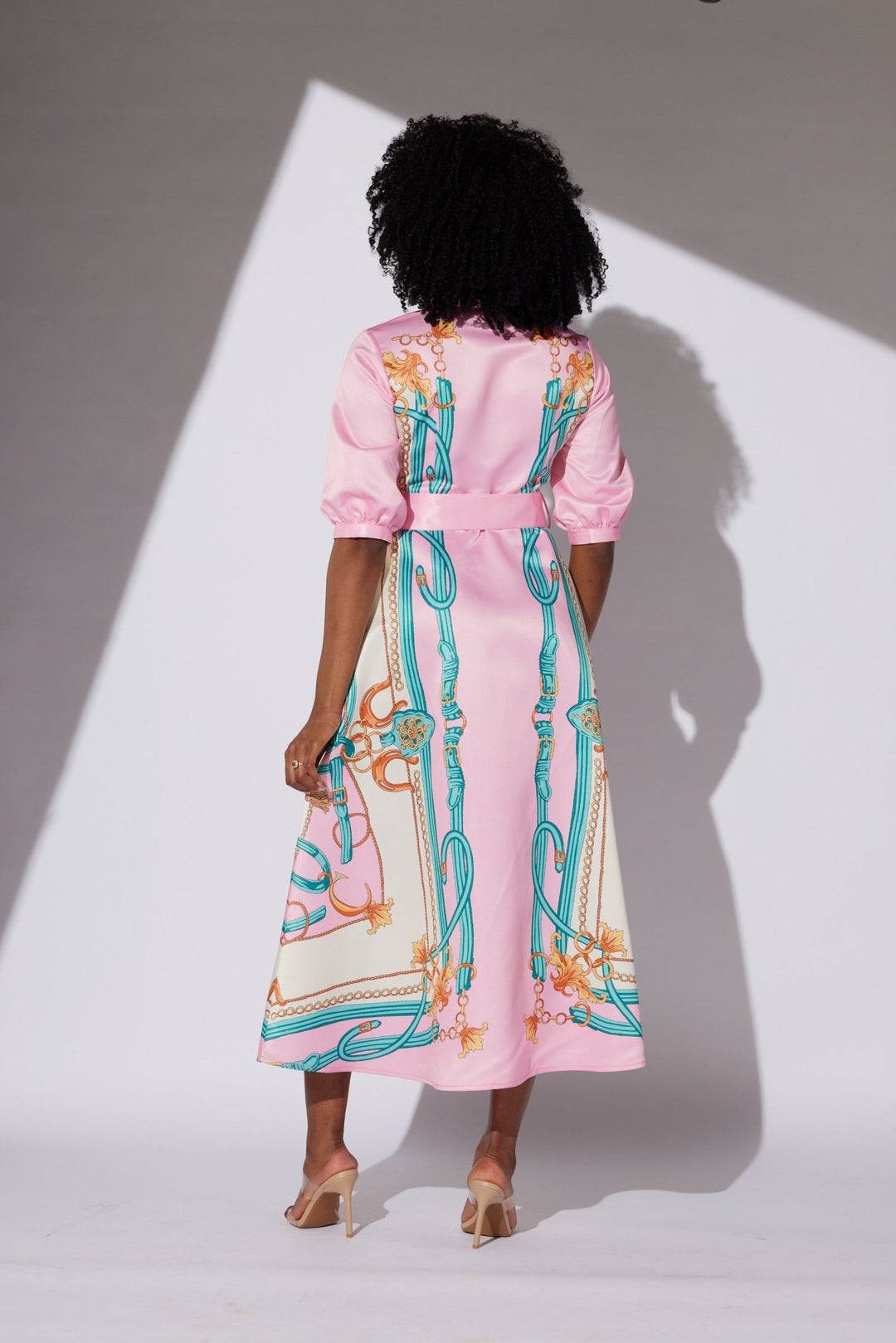 Scarf - Print Maxi Shirtdress by EY Boutique - Especially Yours