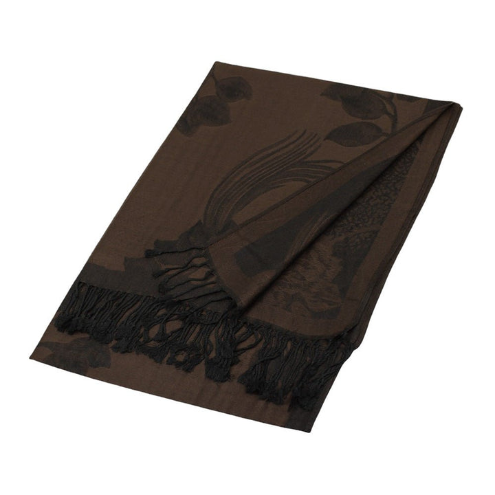 Rose Floral Pashmina Reversible Scarf Shawl - Especially Yours