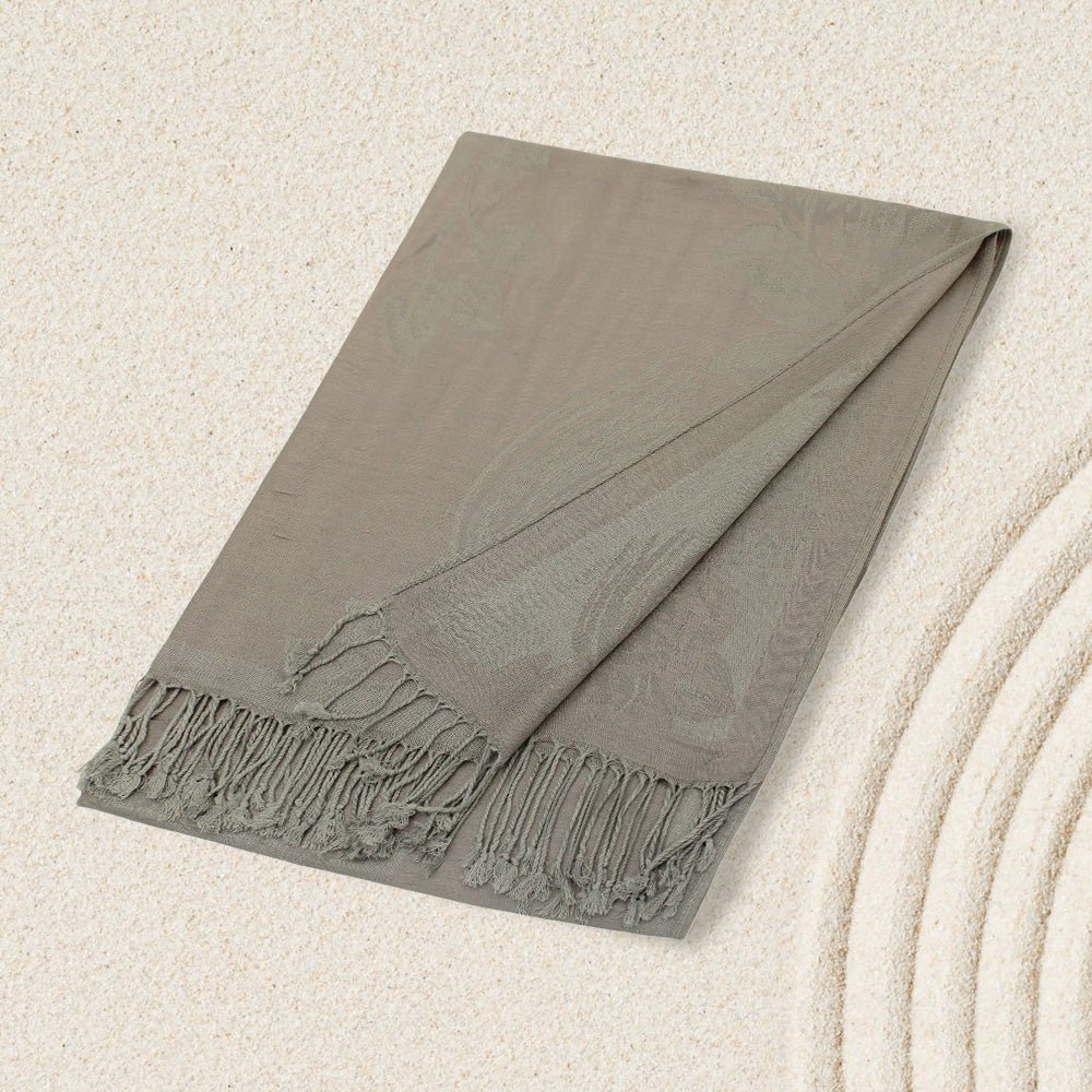 Rose Floral Pashmina Reversible Scarf Shawl - Especially Yours