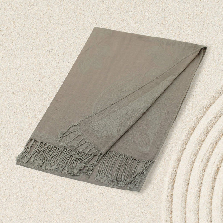 Rose Floral Pashmina Reversible Scarf Shawl - Especially Yours