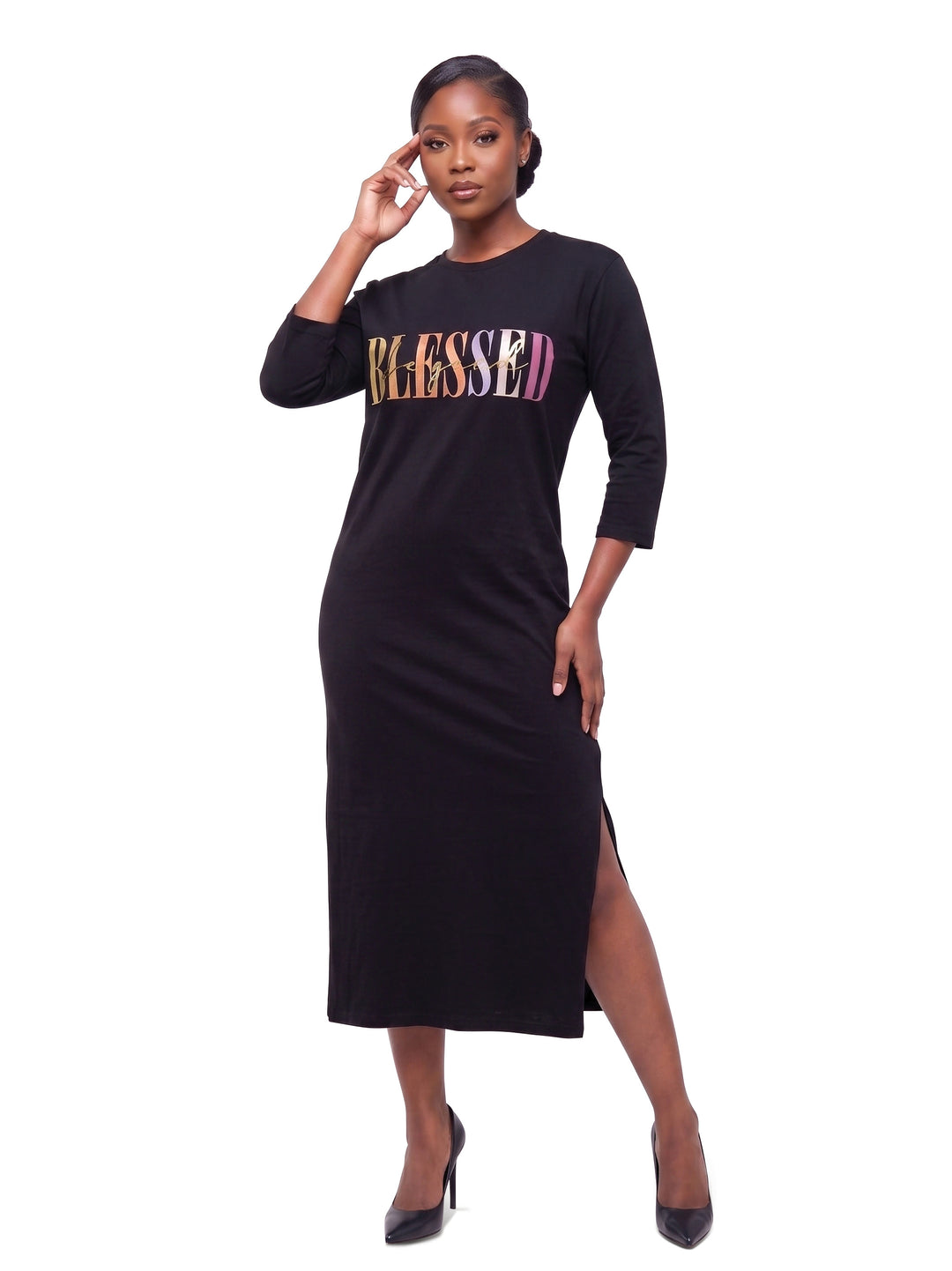 Beyond Blessed Maxi Dress by Studio EY