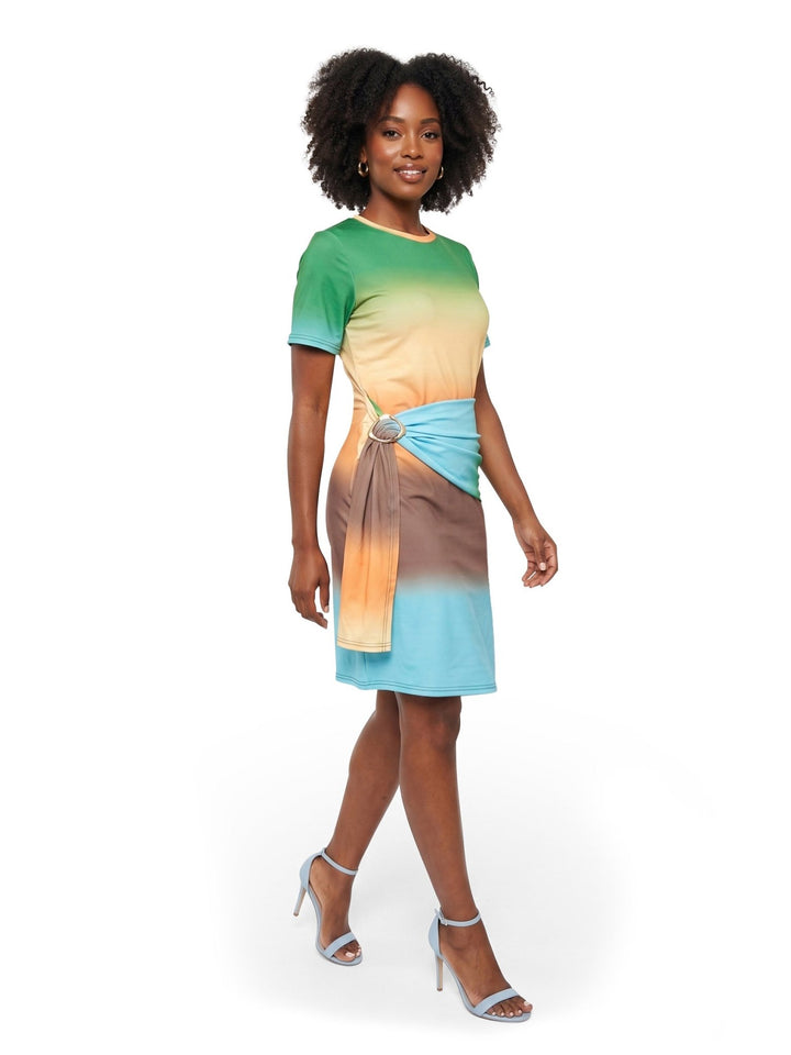 Ruched Waist Midi Dress by Studio EY - Especially Yours