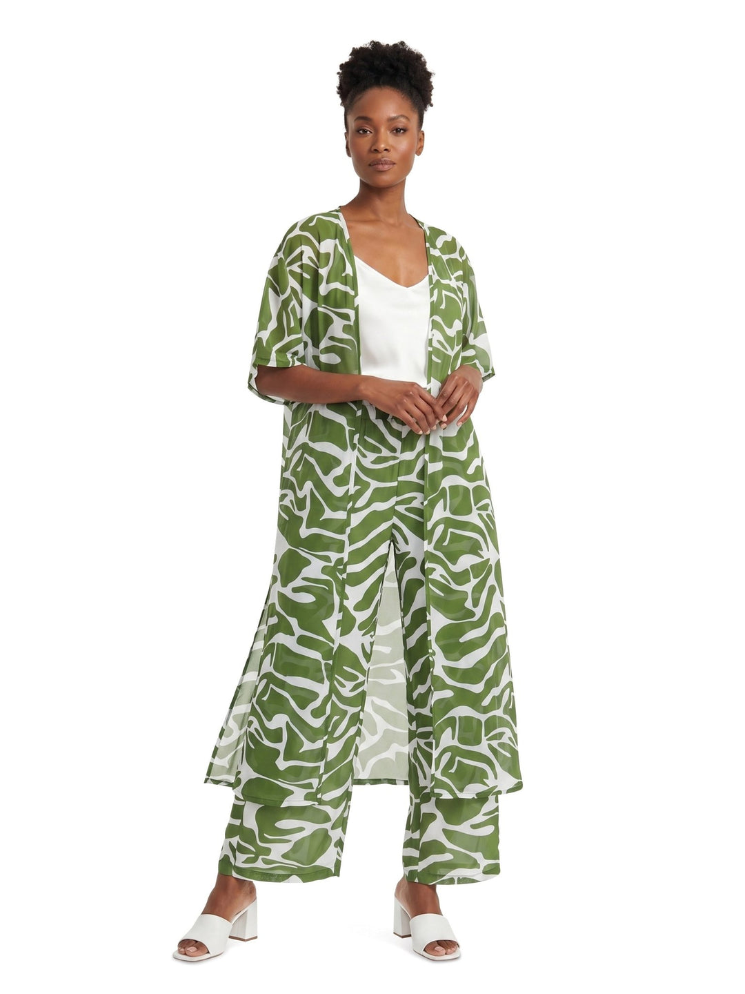 Flowy Abstract Print Pantset by Studio EY - Especially Yours