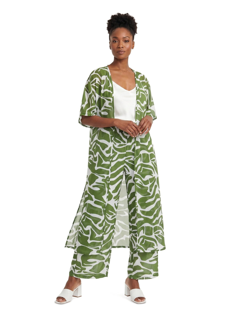 Flowy Abstract Print Pantset by Studio EY - Especially Yours