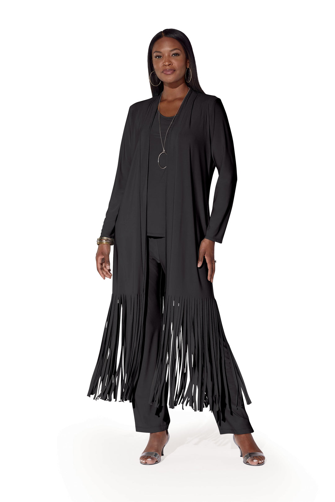 3-Pc. Fringe Pantset – Studio EY