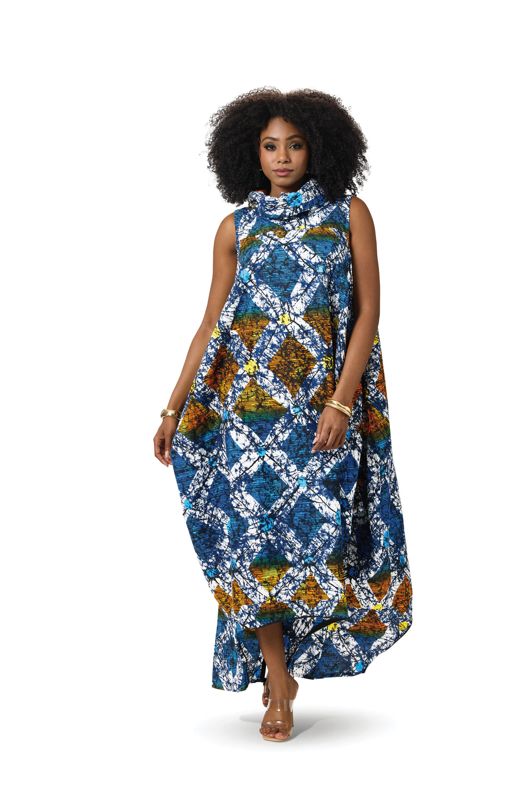 Ankara Print Convertible Jumpsuit Dress – Studio EY