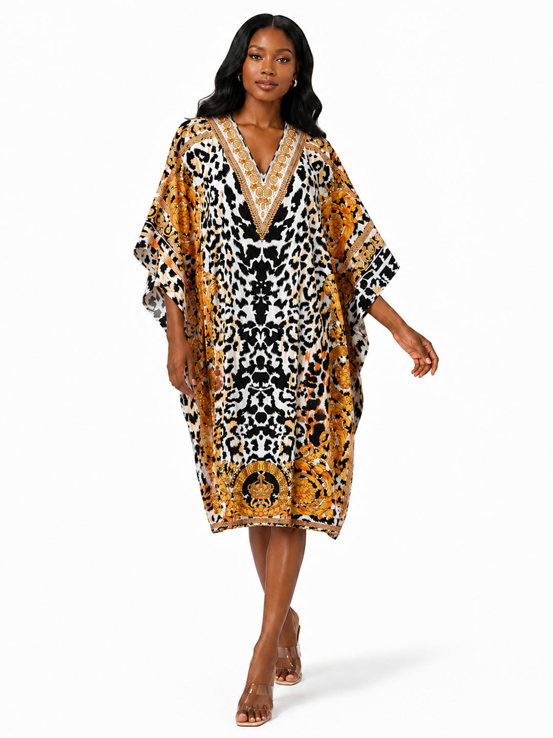 Microfiber Short Caftan