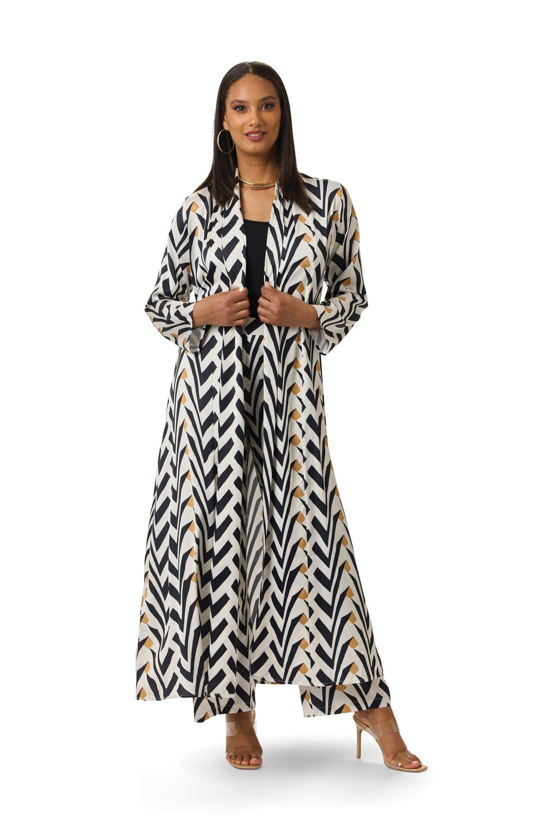 Chic Chevron Print Pantset by Studio EY - Especially Yours