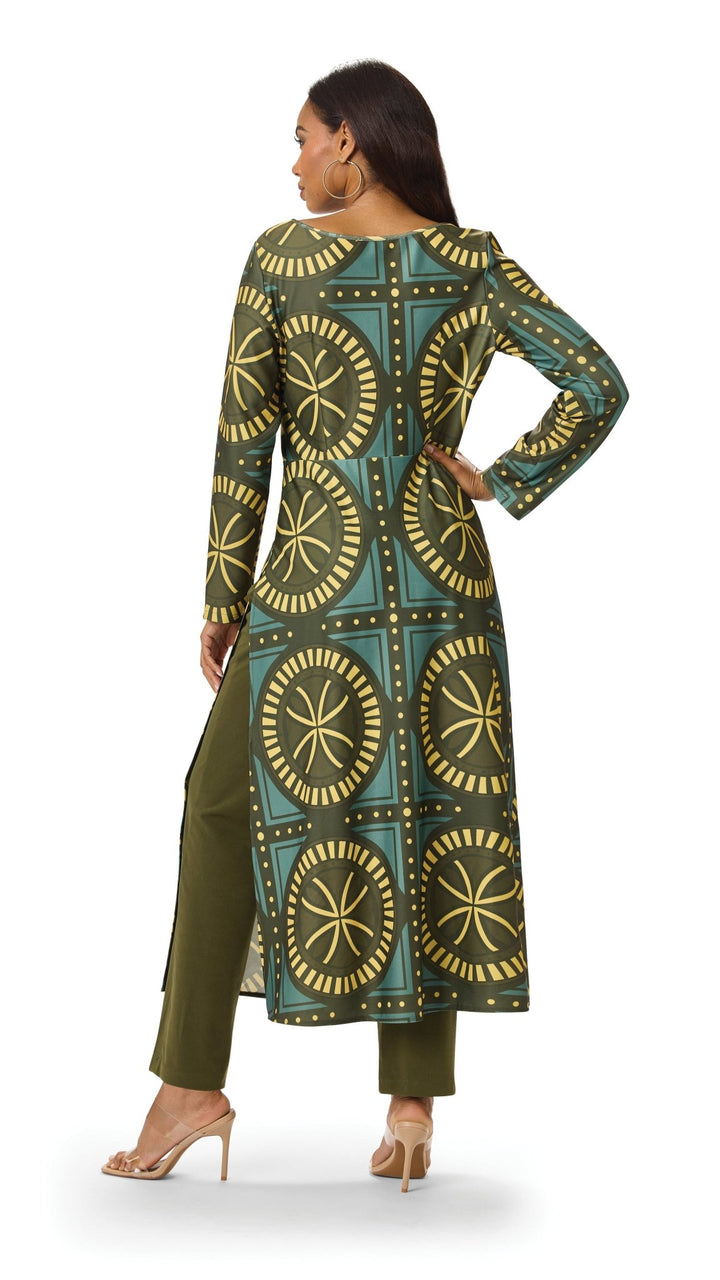 Geo Circle Print Pantset – Studio EY - Especially Yours