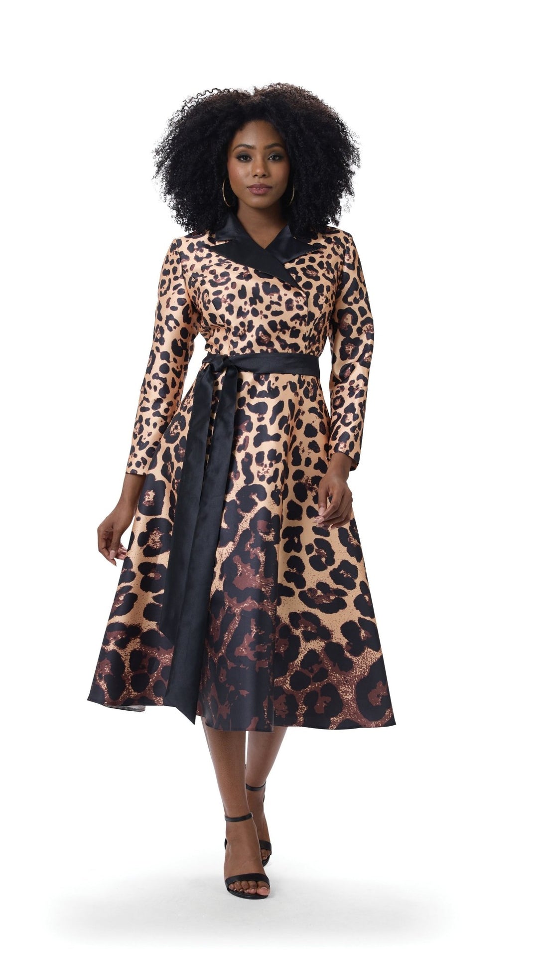 Cheetah Wrap Maxi Dress by Studio EY - Especially Yours
