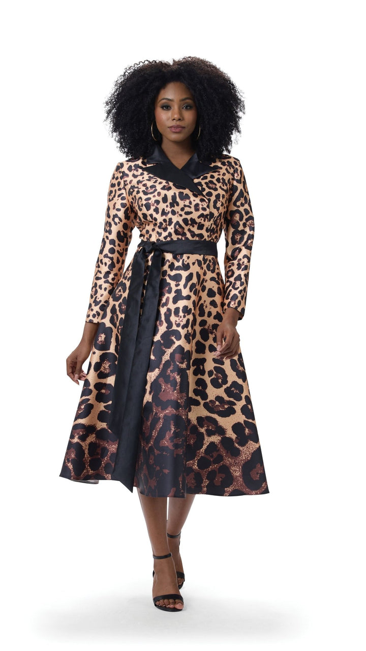 Cheetah Wrap Maxi Dress by Studio EY - Especially Yours