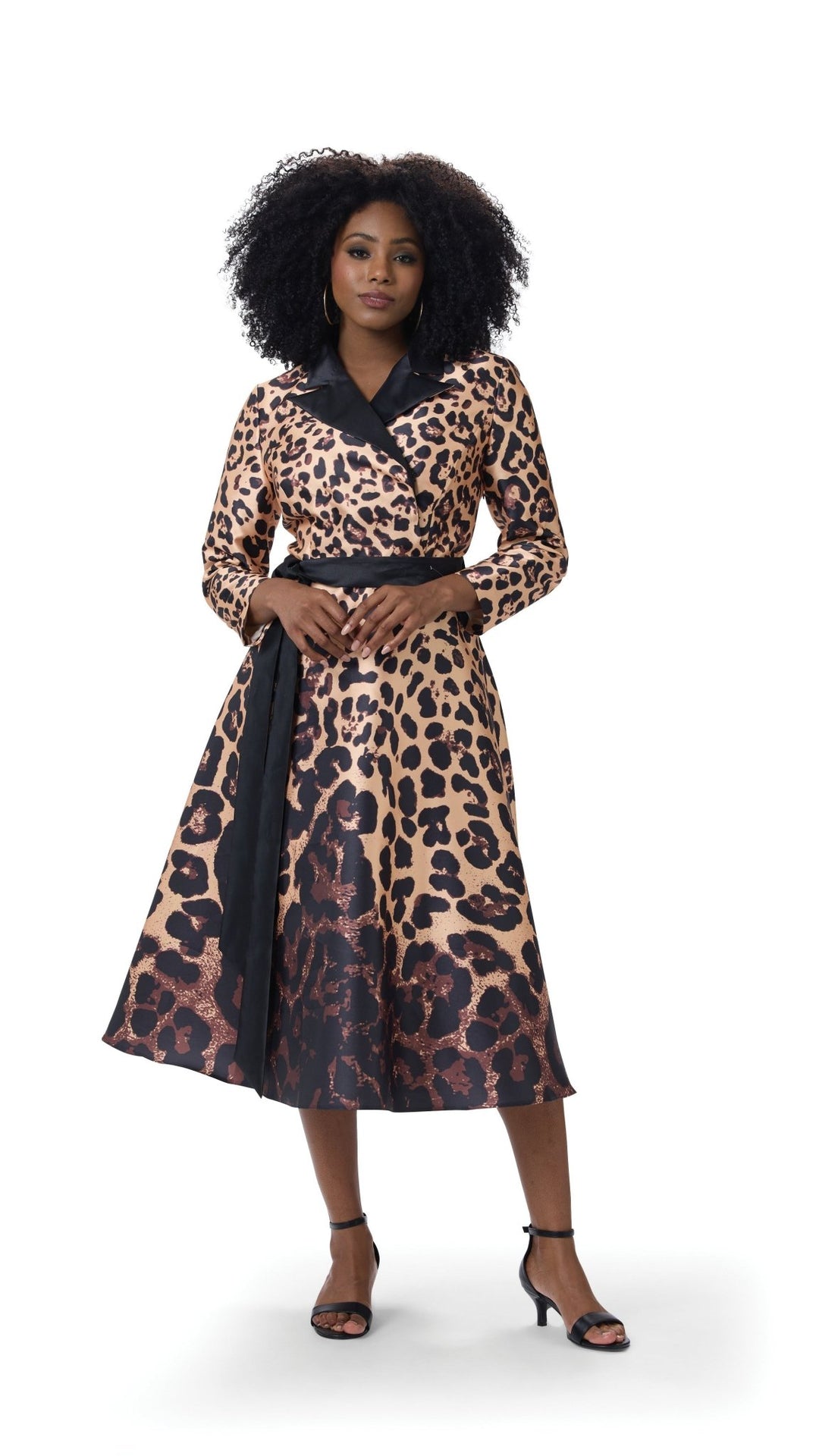 Cheetah Wrap Maxi Dress by Studio EY - Especially Yours