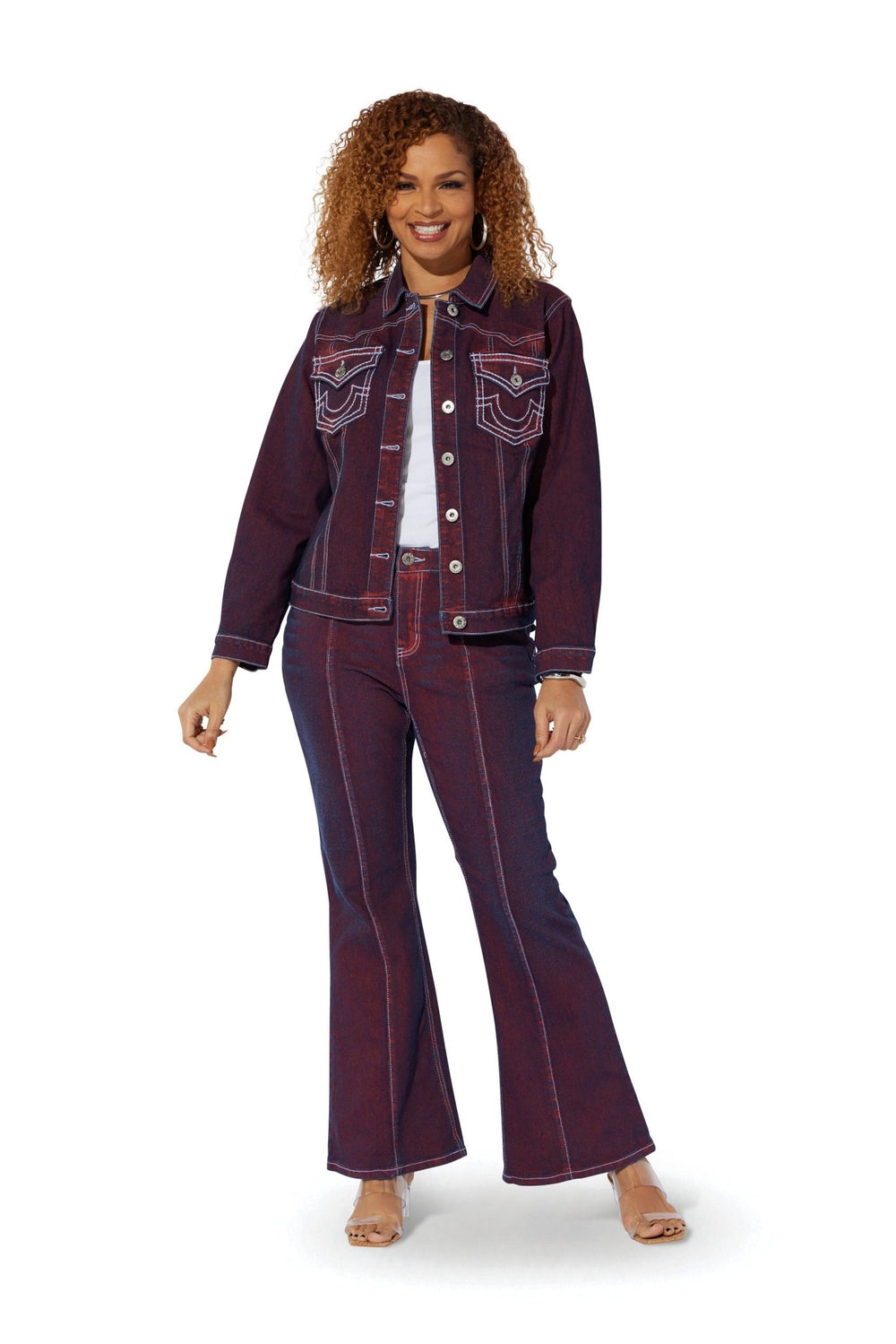 Overdyed Denim Trucker Jacket by Studio EY - Especially Yours