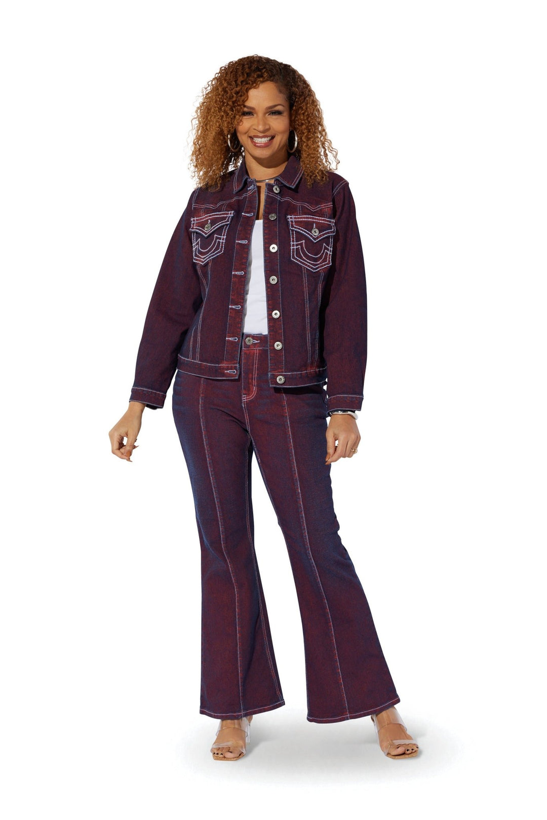 Overdyed Denim Trucker Jacket by Studio EY - Especially Yours