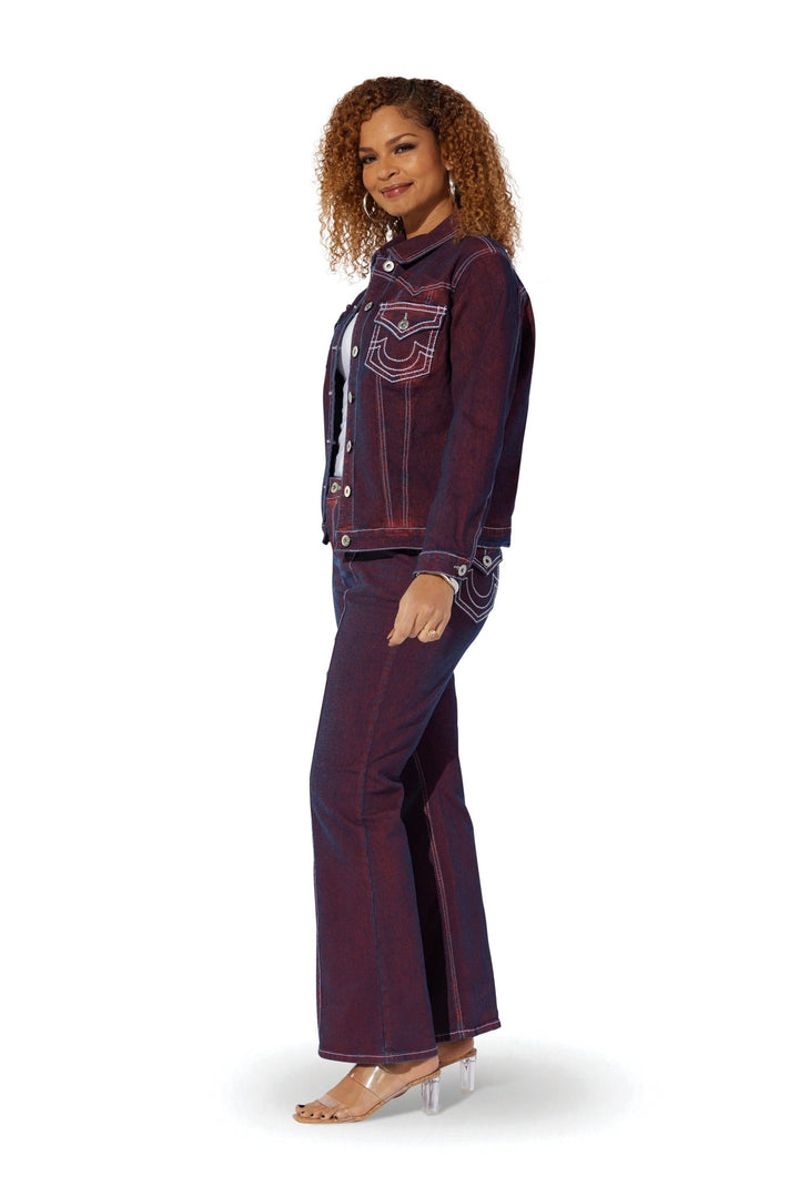Overdyed Denim Trucker Jacket by Studio EY - Especially Yours